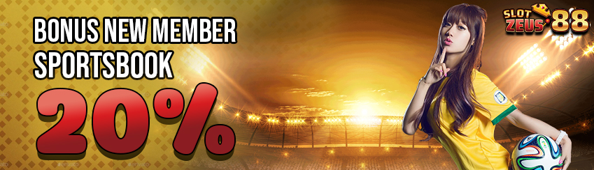 BONUS NEW MEMBER SPORTS 20%