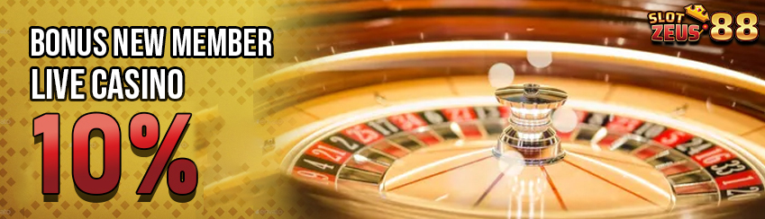 BONUS NEW MEMBER CASINO 10%